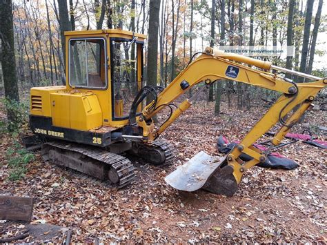 john deere model 25 mini-excavator|john deere excavator parts.